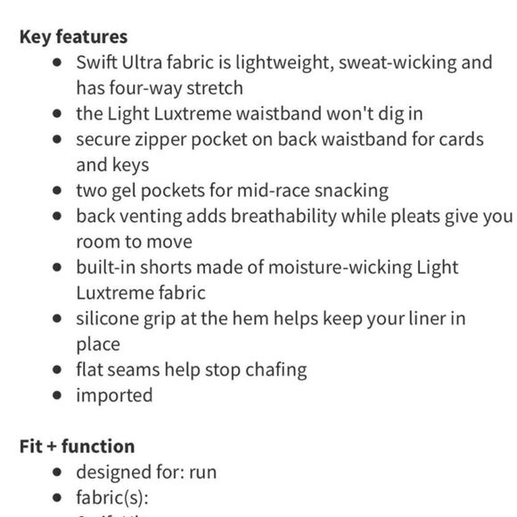 Lululemon Run PACE SETTER SKIRT Curious Jungle 6 - Picture 9 of 10